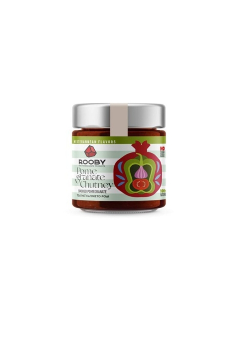 Chutney de grenades fumé